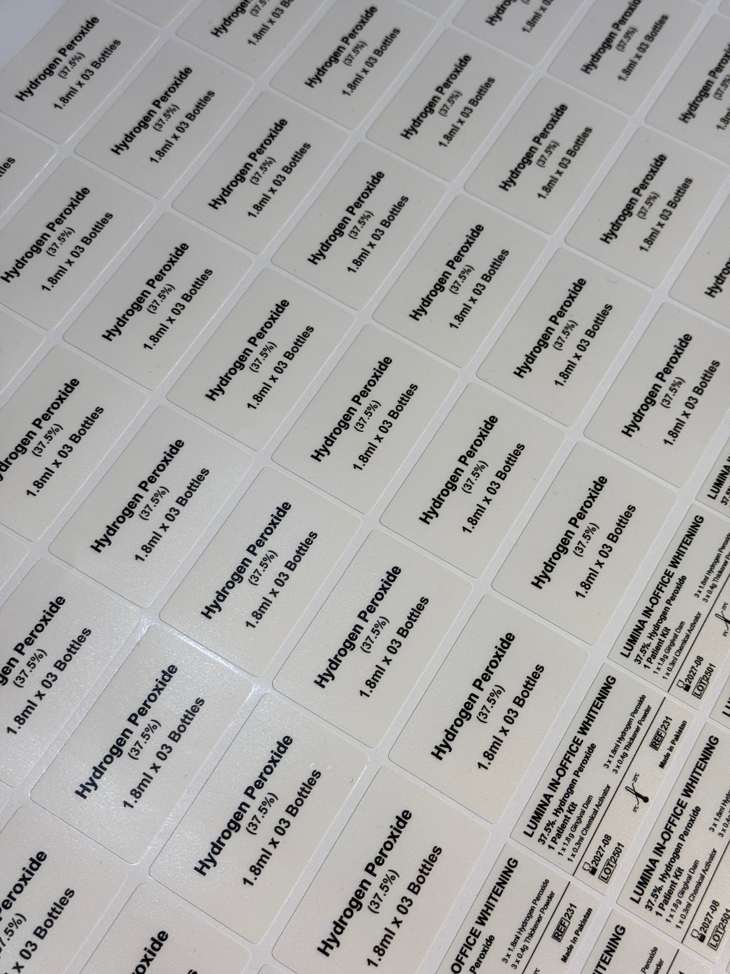 A3 laminated labels sheet