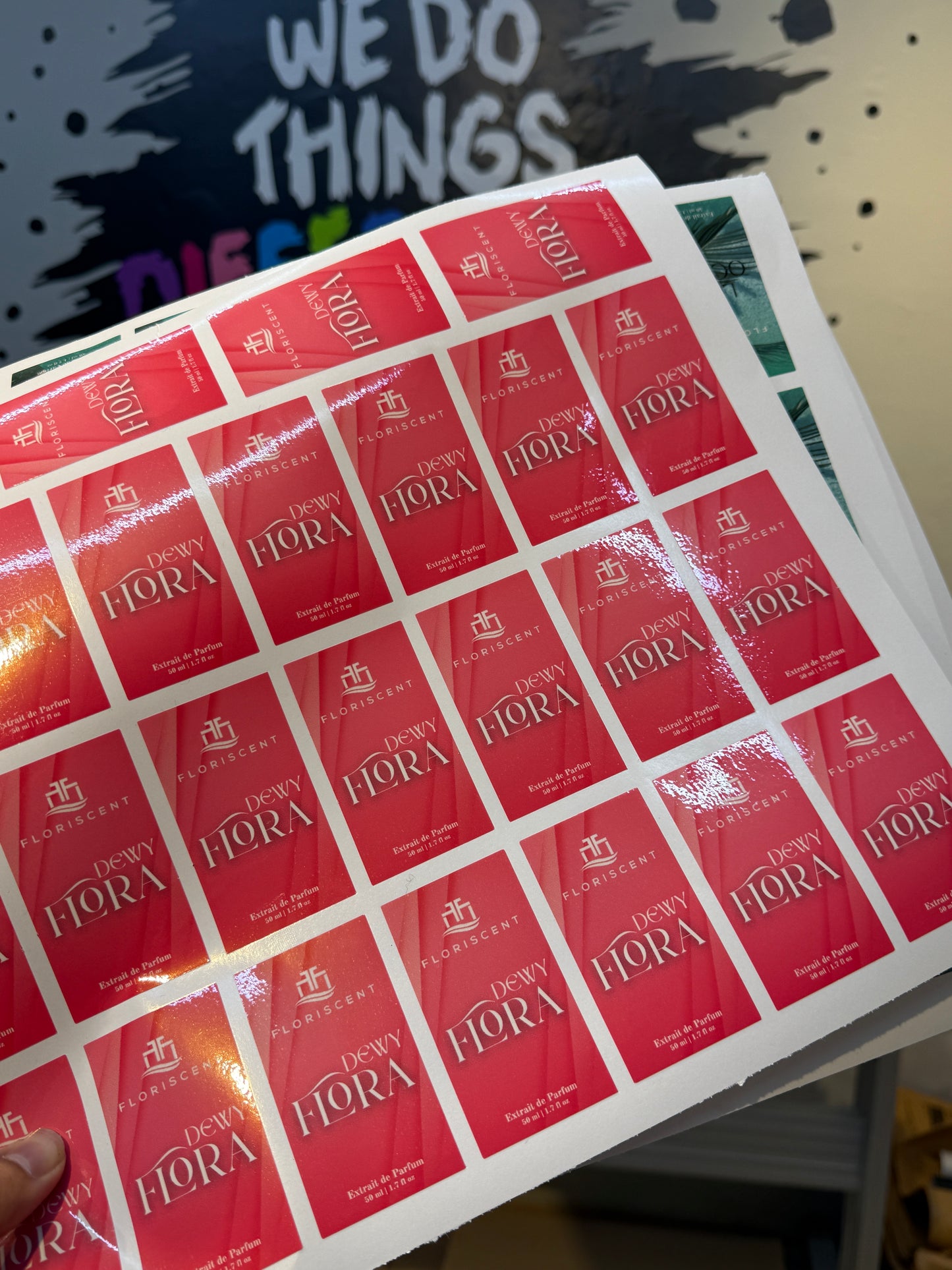 A3 laminated labels sheet