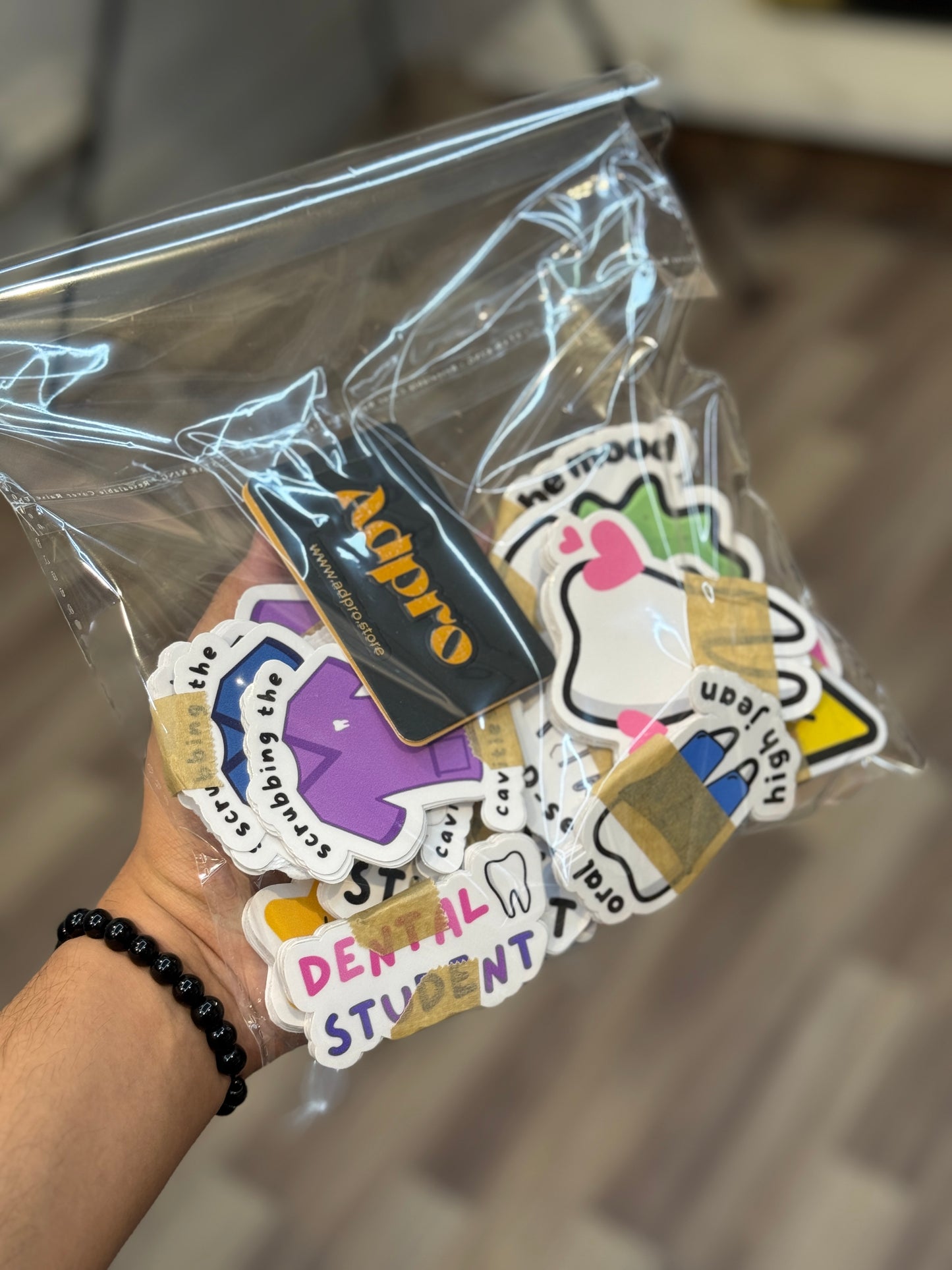 Die cut stickers