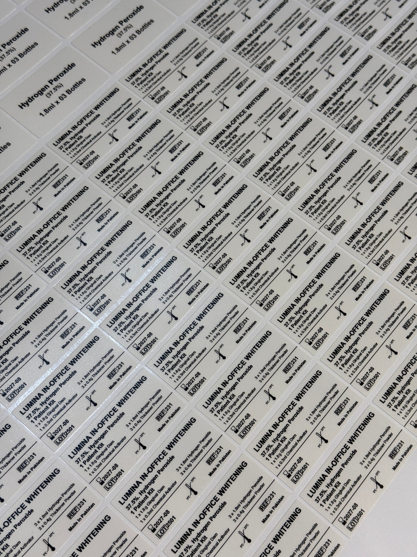 A3 laminated labels sheet