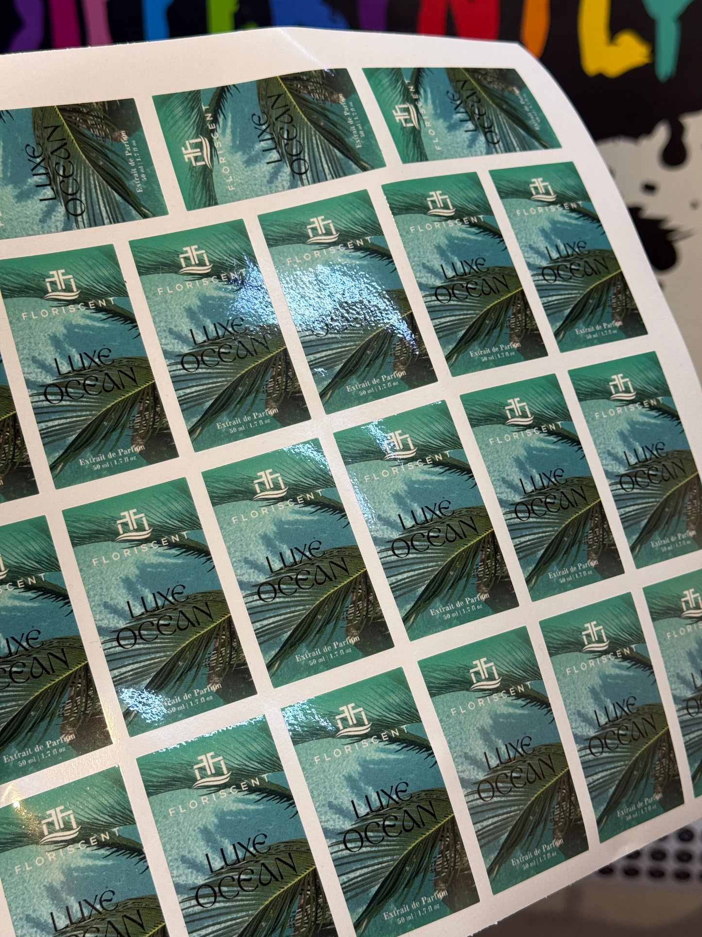 A3 laminated labels sheet