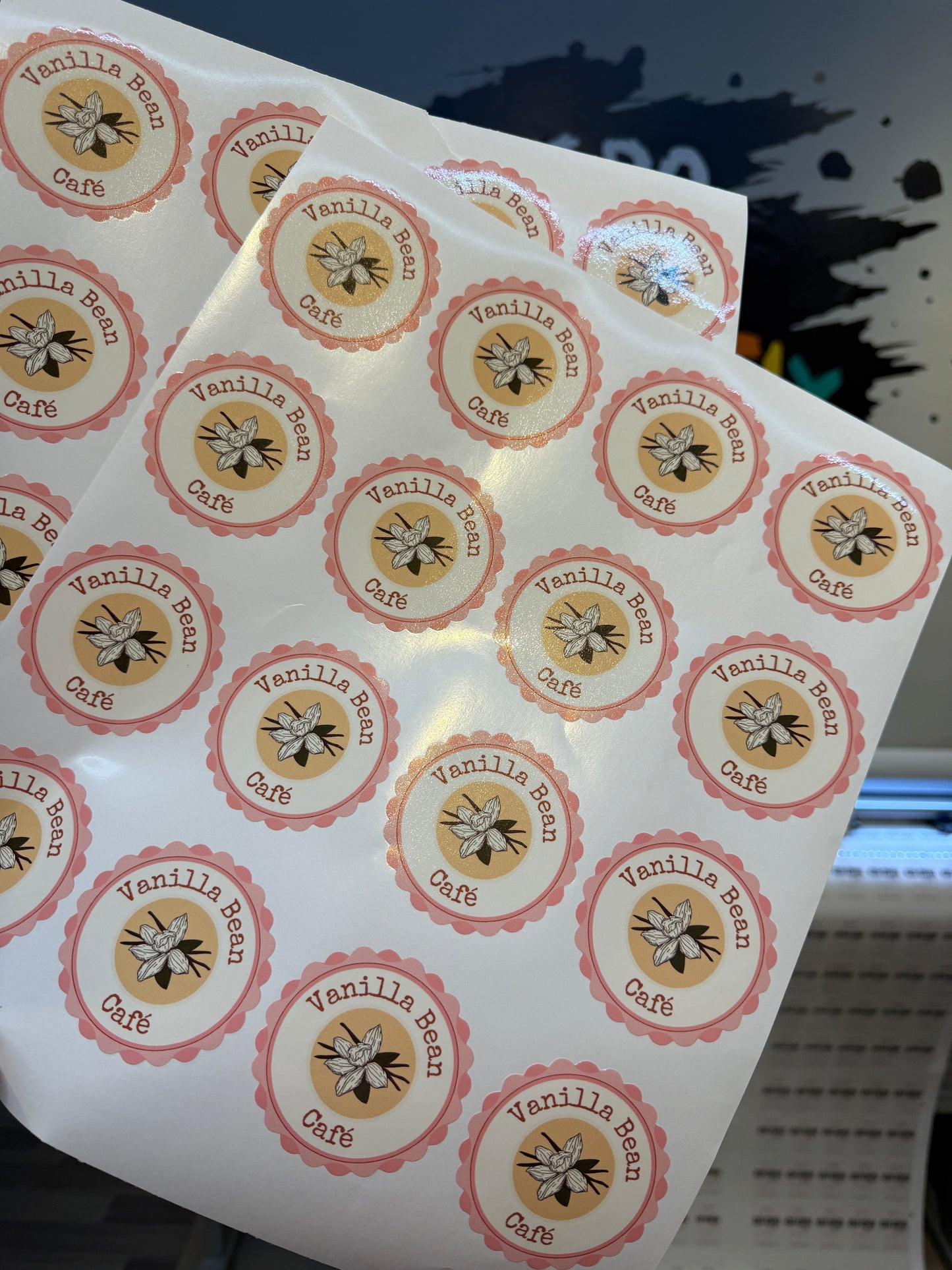 A3 laminated labels sheet